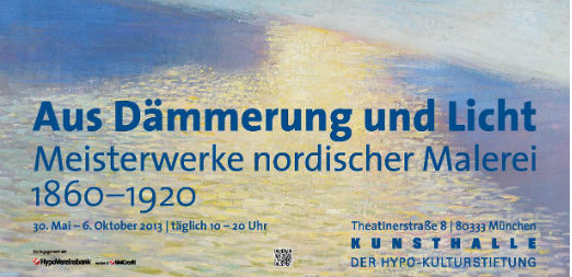 Detail from poster for Nordic Art exhibition