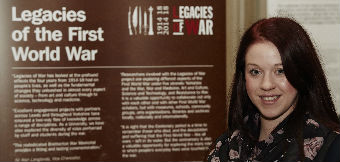 PhD student curates ‘Legacies of the First World War’ exhibition